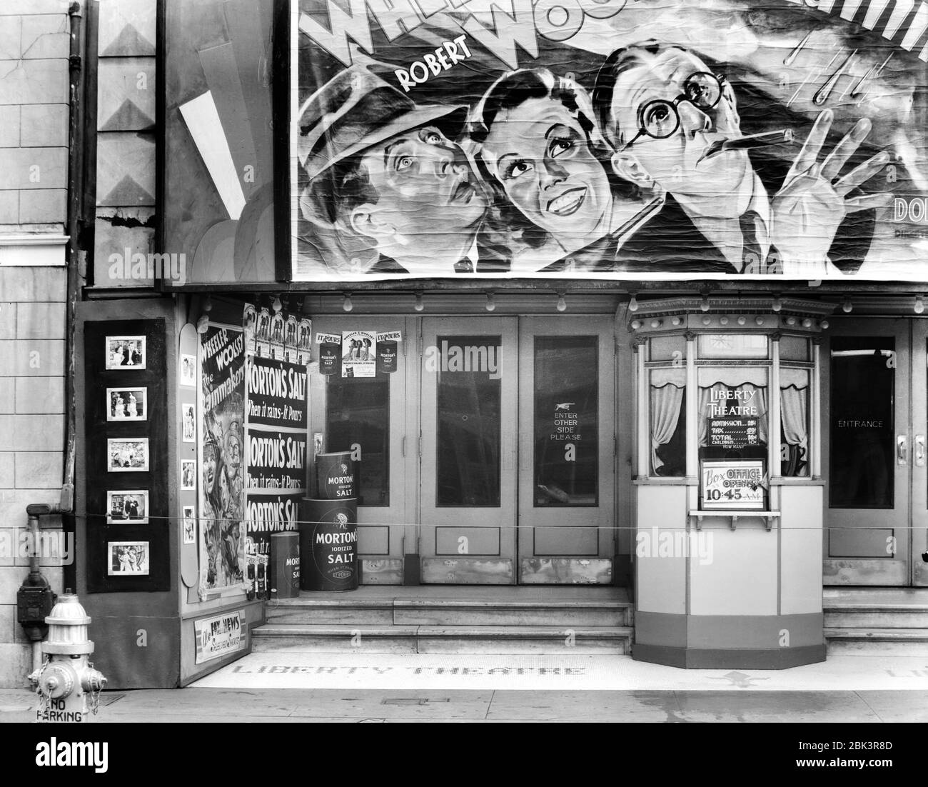 Cinéma Theatre sur Saint Charles Street, Liberty Theatre, Nouvelle-Orléans, Louisiane, États-Unis, Evans Walker, 1935 Banque D'Images