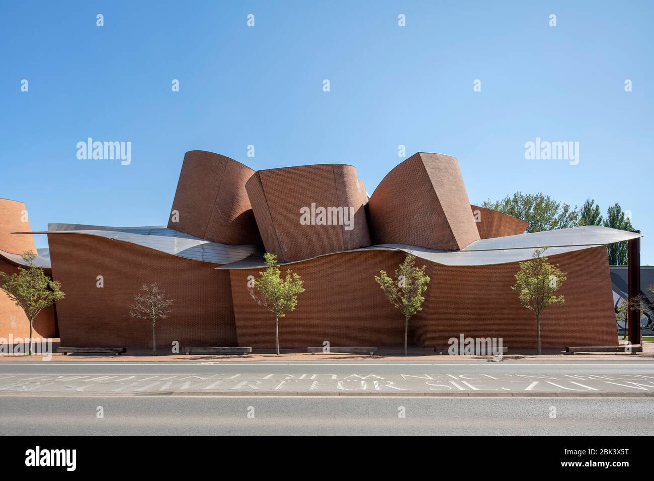Herford, Musée für zeitgenössische Kunst, 2005 von Frank Gehry erbaut Banque D'Images