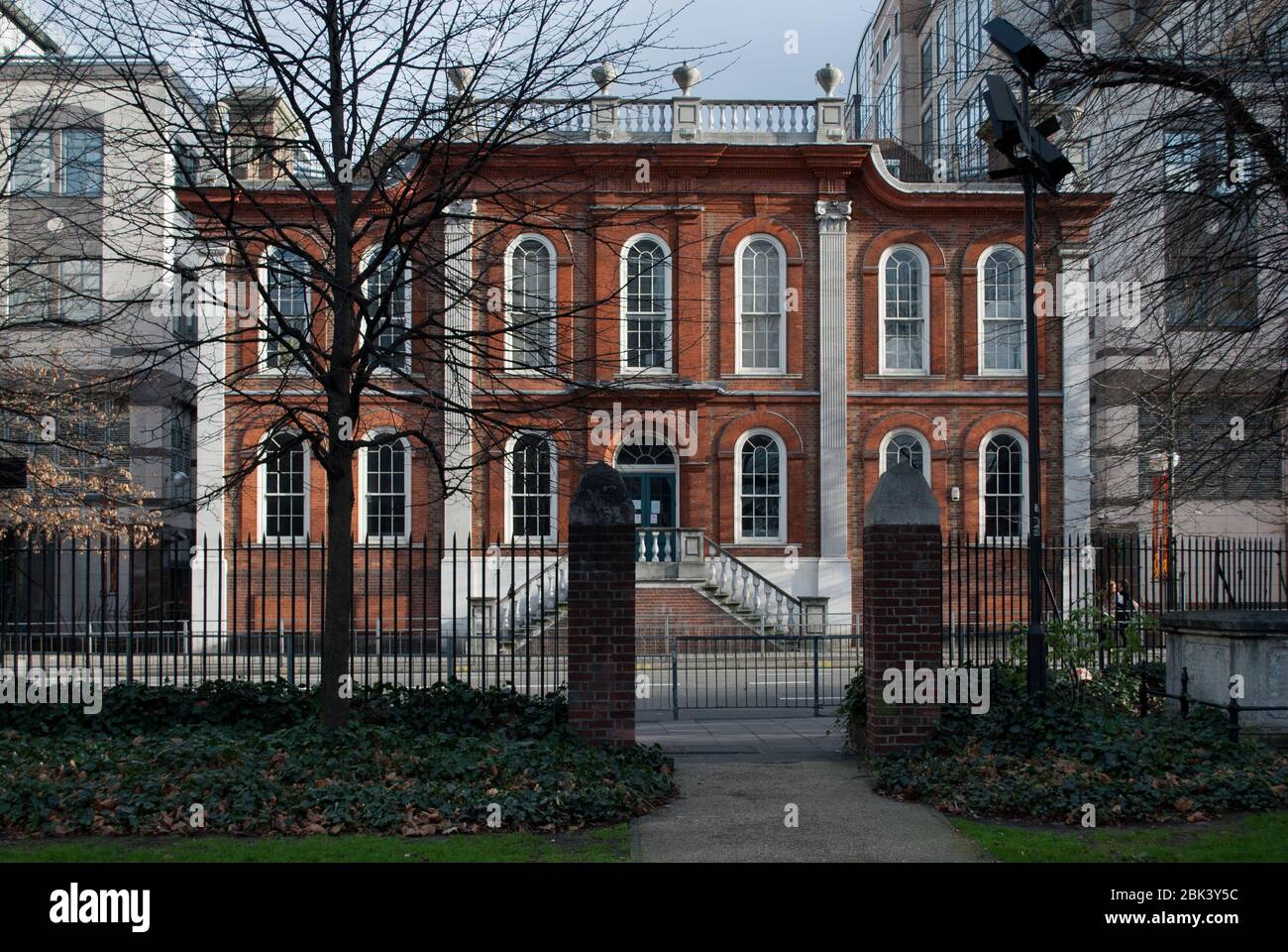 Symétrie Classique Anglais Architecture baroque Butterwick House Bradmore House Queen Caroline St, Hammersmith, Londres W6 9YE par Thomas Archer Banque D'Images
