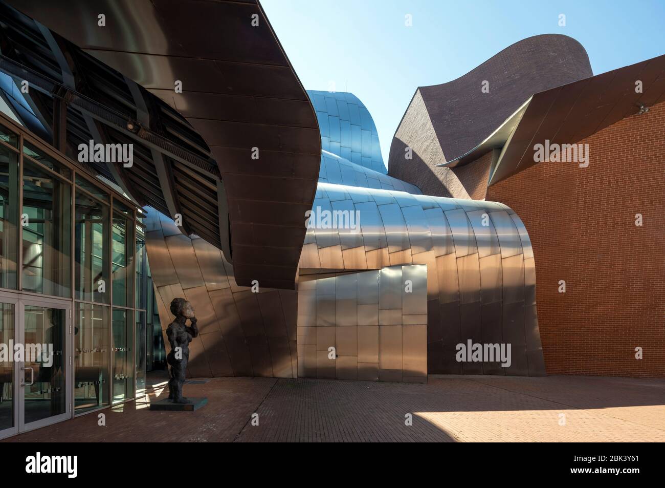 Herford, Musée für zeitgenössische Kunst, 2005 von Frank Gehry erbaut Banque D'Images