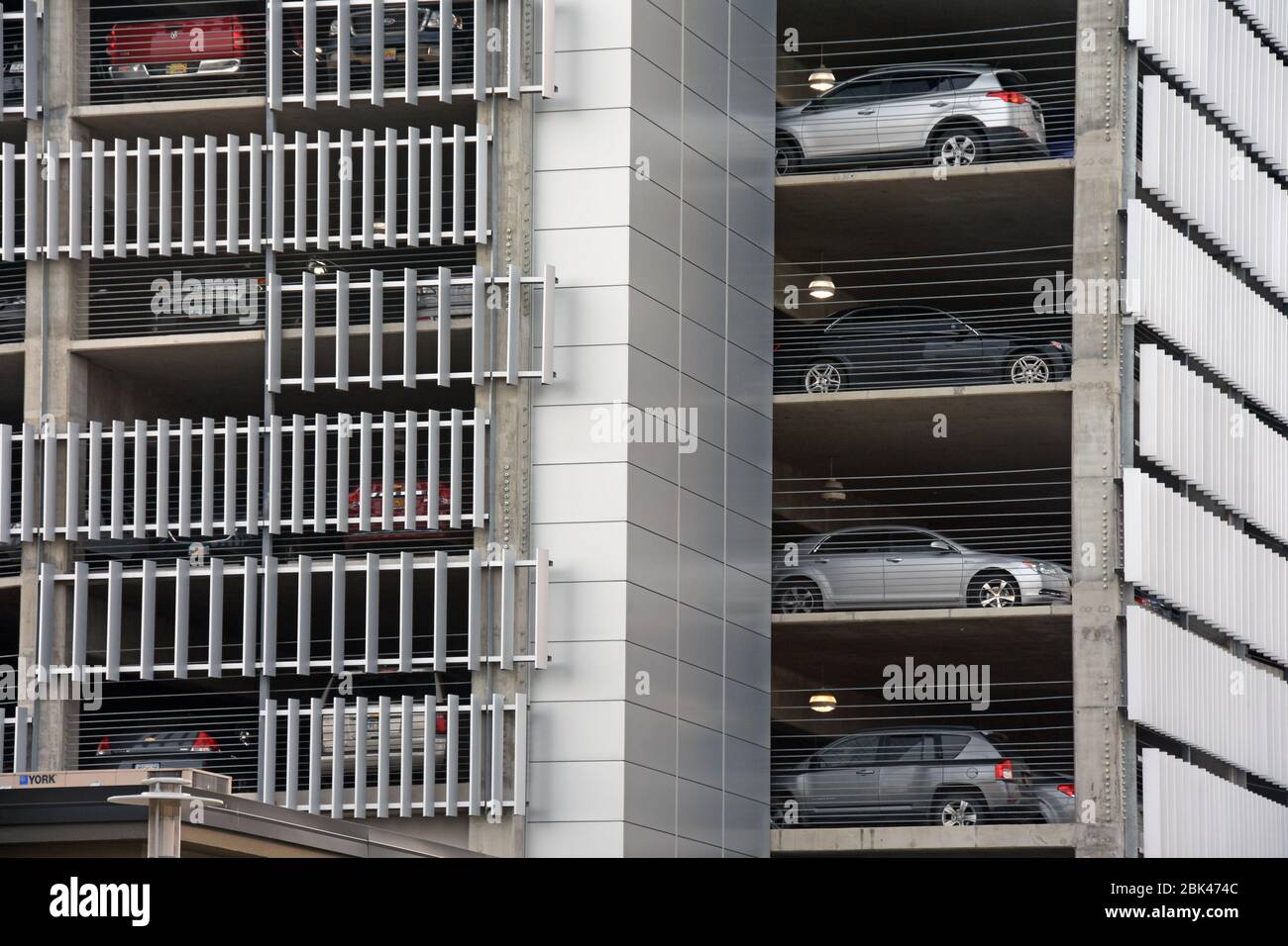 Parking, États-Unis Banque D'Images