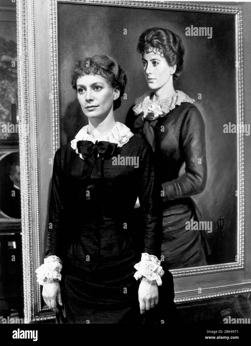 Francesca Annas Lillie Langtry, Publicité Portrait pour la série télévisée britannique, 'Lillie', ITV, 1978 Banque D'Images