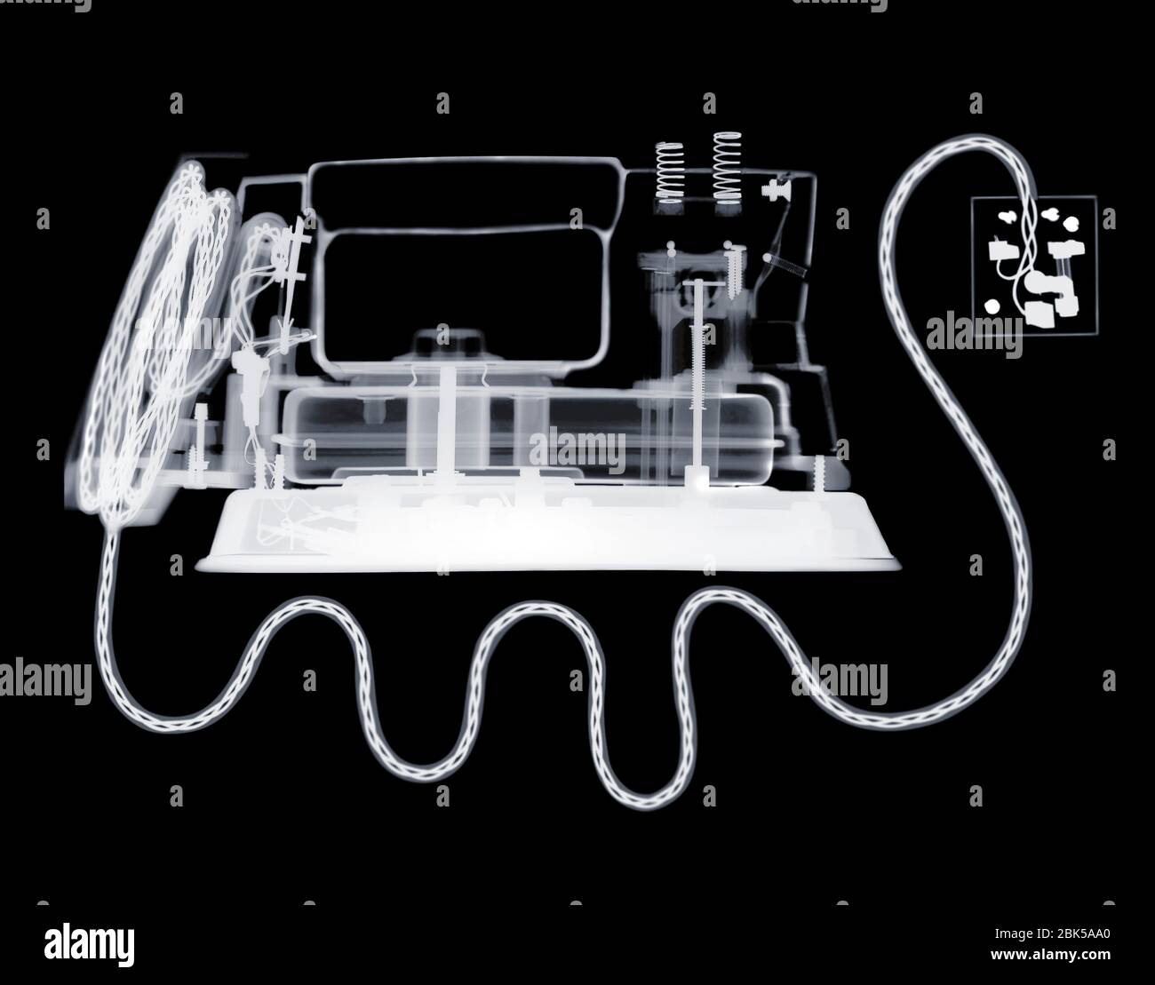 Fer électrique, rayons X. Banque D'Images