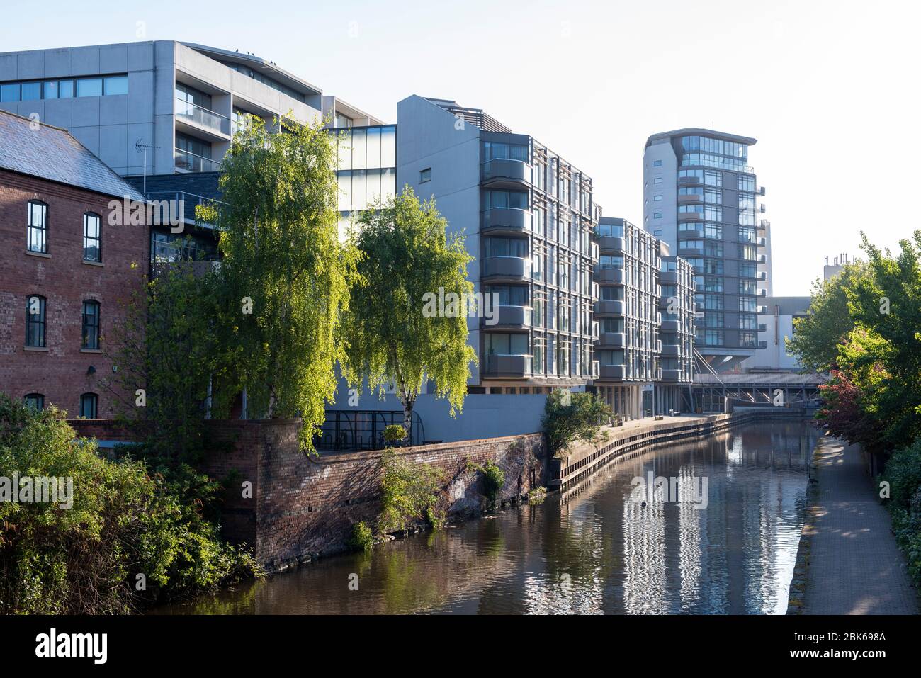 Nottingham One Development sur le Southside, capturé pendant le Covid-19 LockDown May 2020, Notinghamshire Angleterre Royaume-Uni Banque D'Images