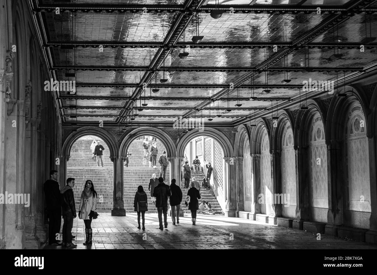 Terrasse Bethesda Banque D'Images