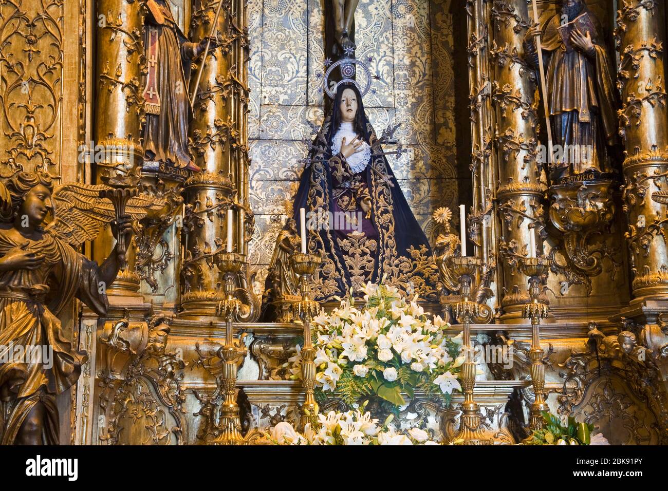 Église de Saint Antonio dos Congregados, Porto, Portugal, Europe Banque D'Images