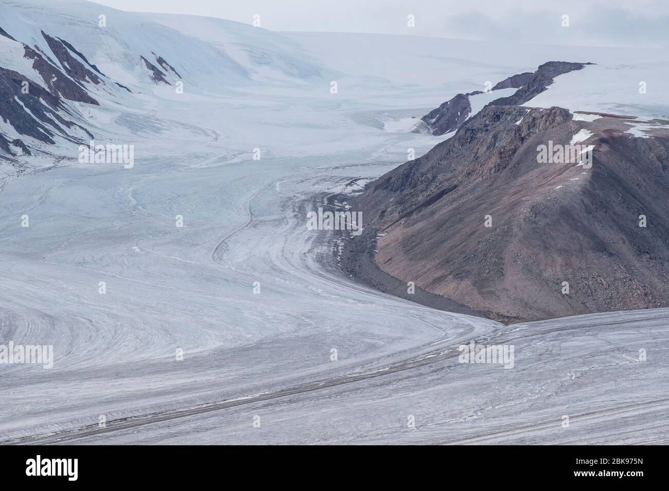 Glacier arctique Banque D'Images