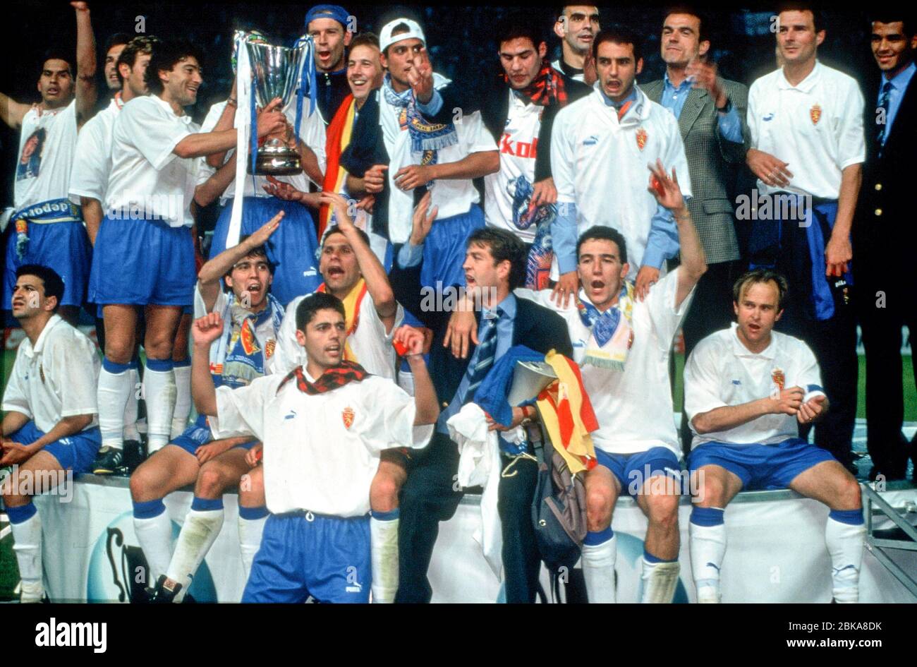 Coupe des vainqueurs de la coupe uefa 1994 95 Banque de photographies