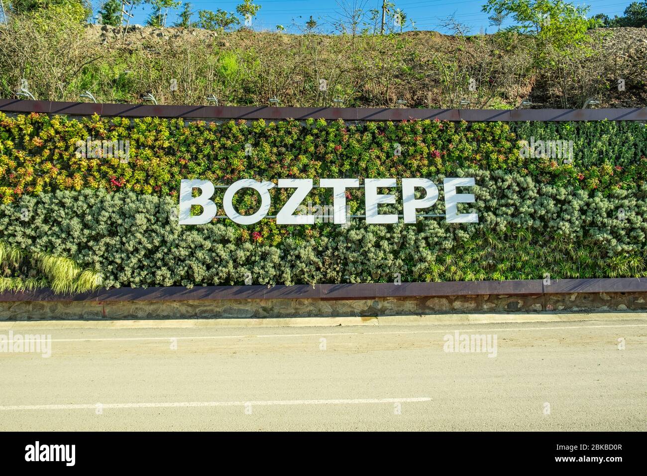 Boztepe, Ordu / Turquie - novembre 2019: Boztepe est l'endroit le plus populaire et célèbre pour le voyageur à Ordu, Turquie. Banque D'Images