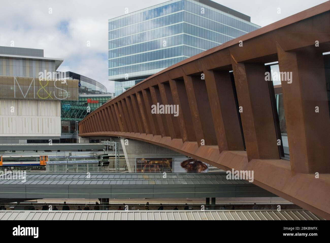 Westfield Stratford City Montfichet Road, Olympic Park East London E20 1EJ par Leonard Design Architects Banque D'Images