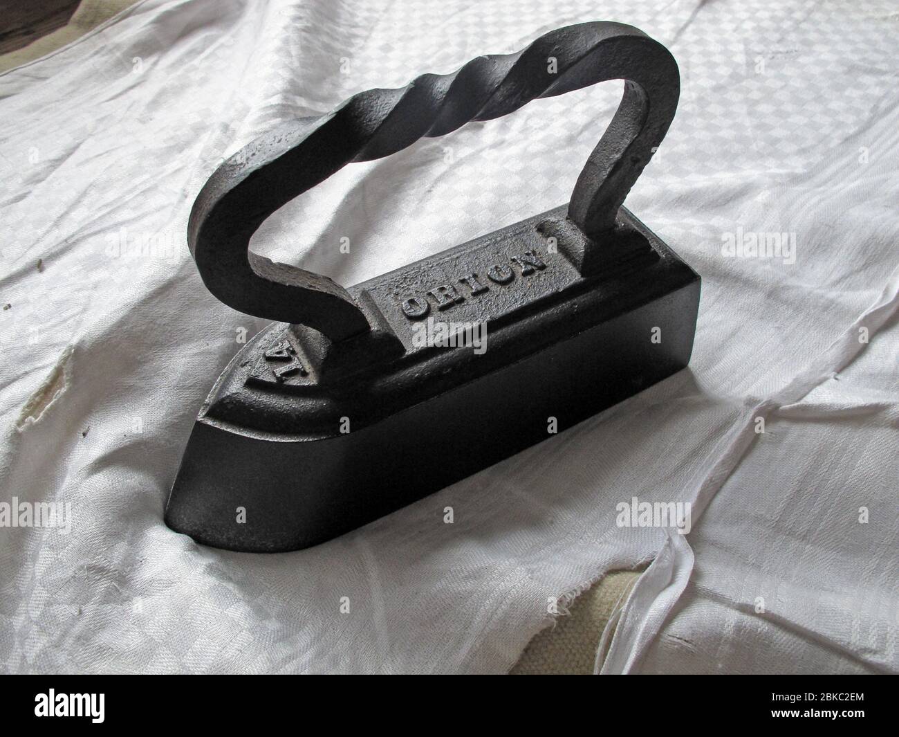 Fer victorien ORION 14, fonte Banque D'Images