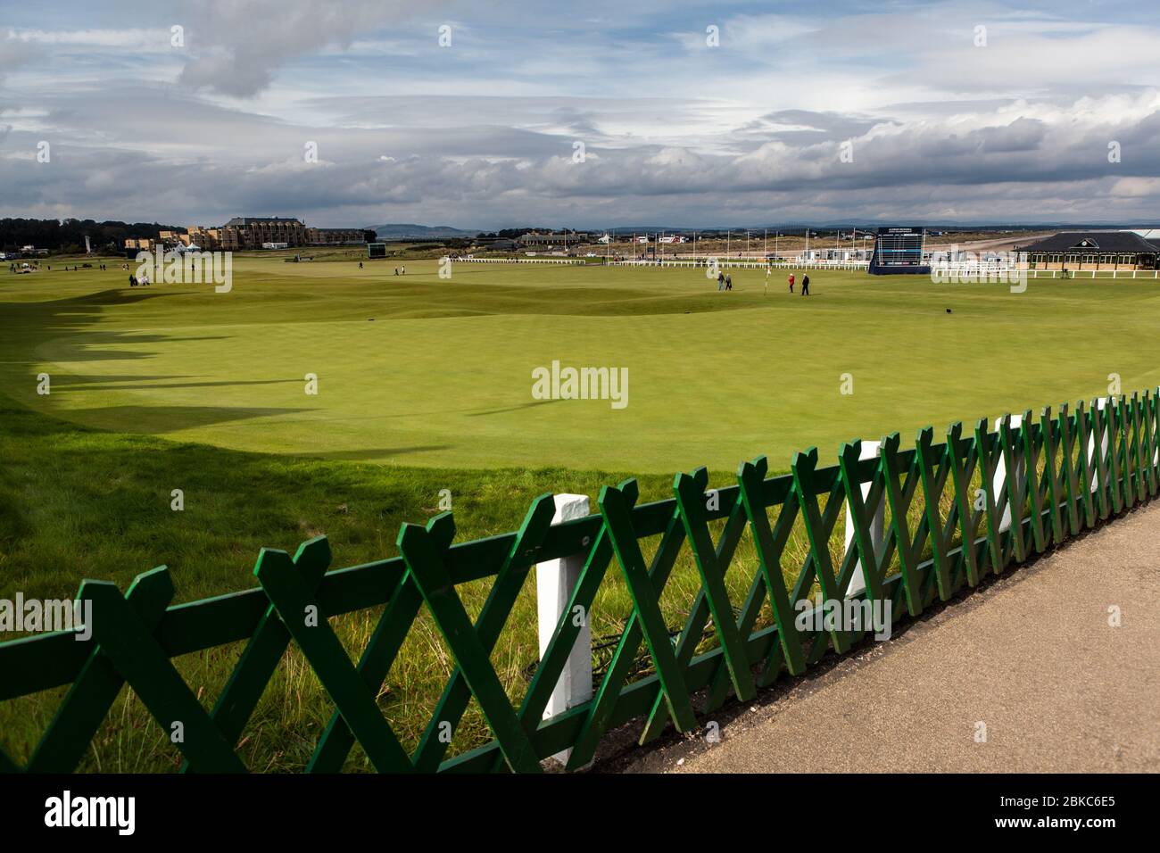 Parcours de golf de St Andrews, St Andrews, Fife, Écosse Banque D'Images