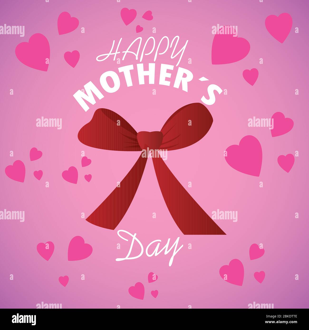 Happy mothers day card Illustration de Vecteur