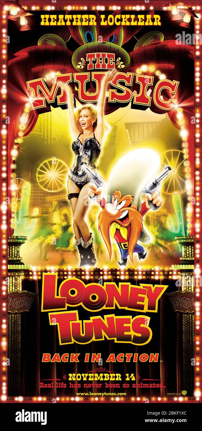 looney se refond en action Banque D'Images