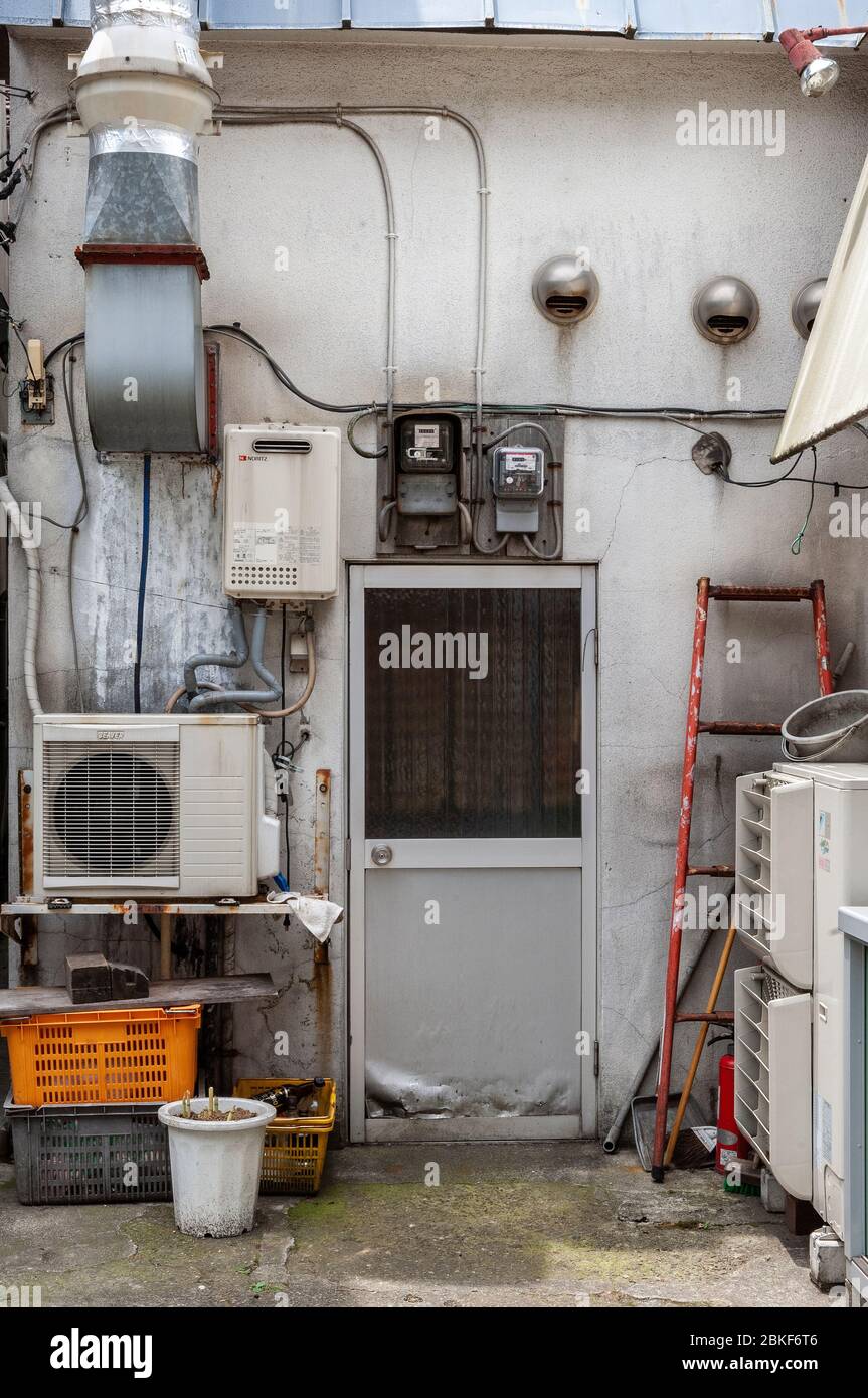 Scène de rue Ginza, Tokyo, Japon Banque D'Images