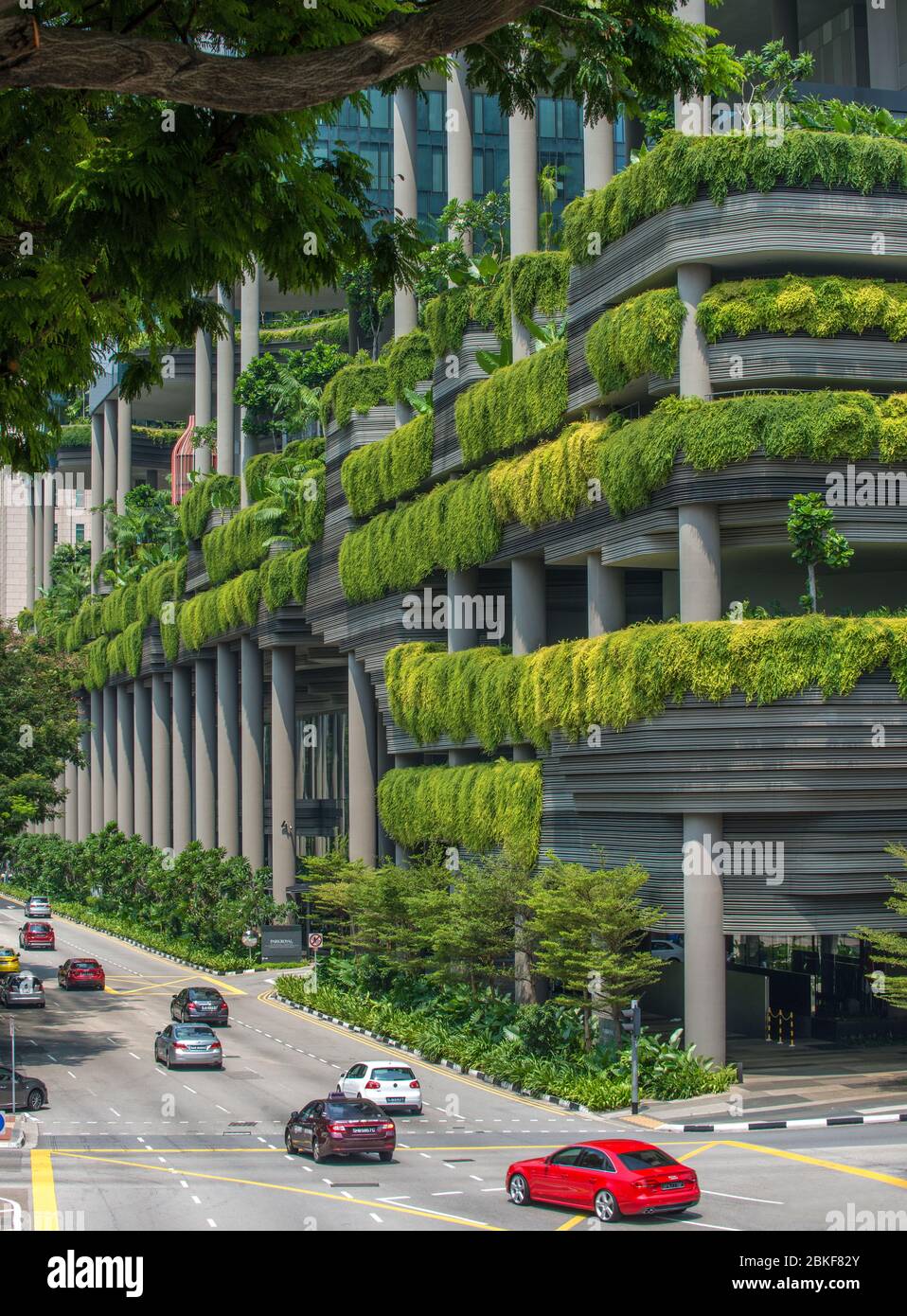 Park Royal Hotel, Singapour Banque D'Images