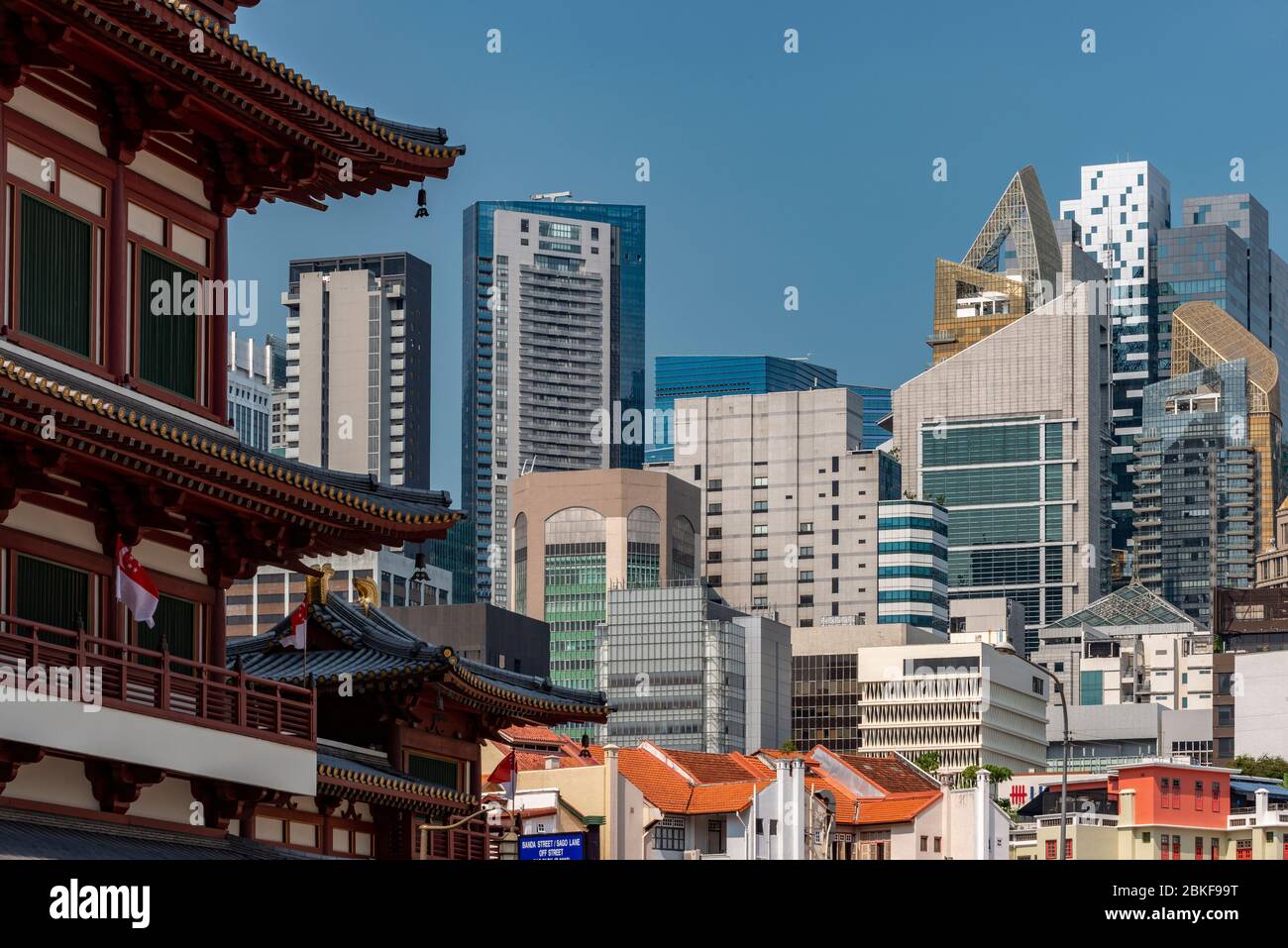 Architecture de Singapour, Singapour Banque D'Images