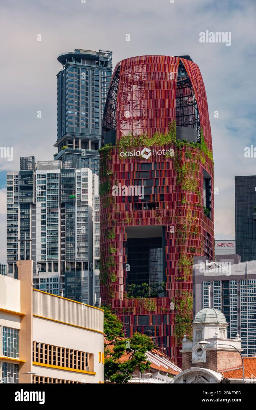 Architecture de Singapour, Singapour Banque D'Images