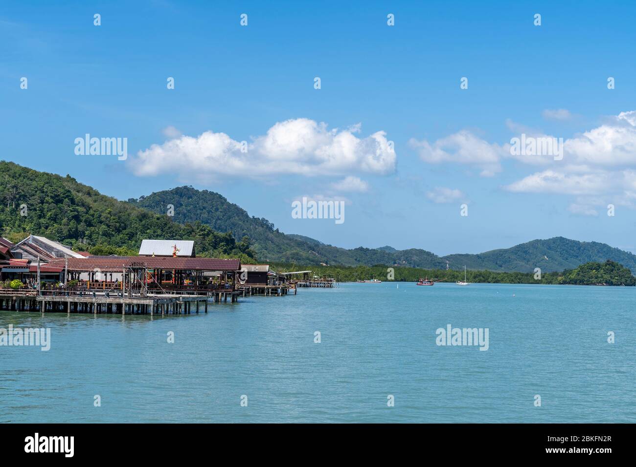 Koh Lanta, Thaïlande - 27 décembre 2019 : site historique de la vieille ville de Koh Lanta, île de Ko Lanta, baie de Phang Nga, Thaïlande, Asie du Sud-est, Asie Banque D'Images