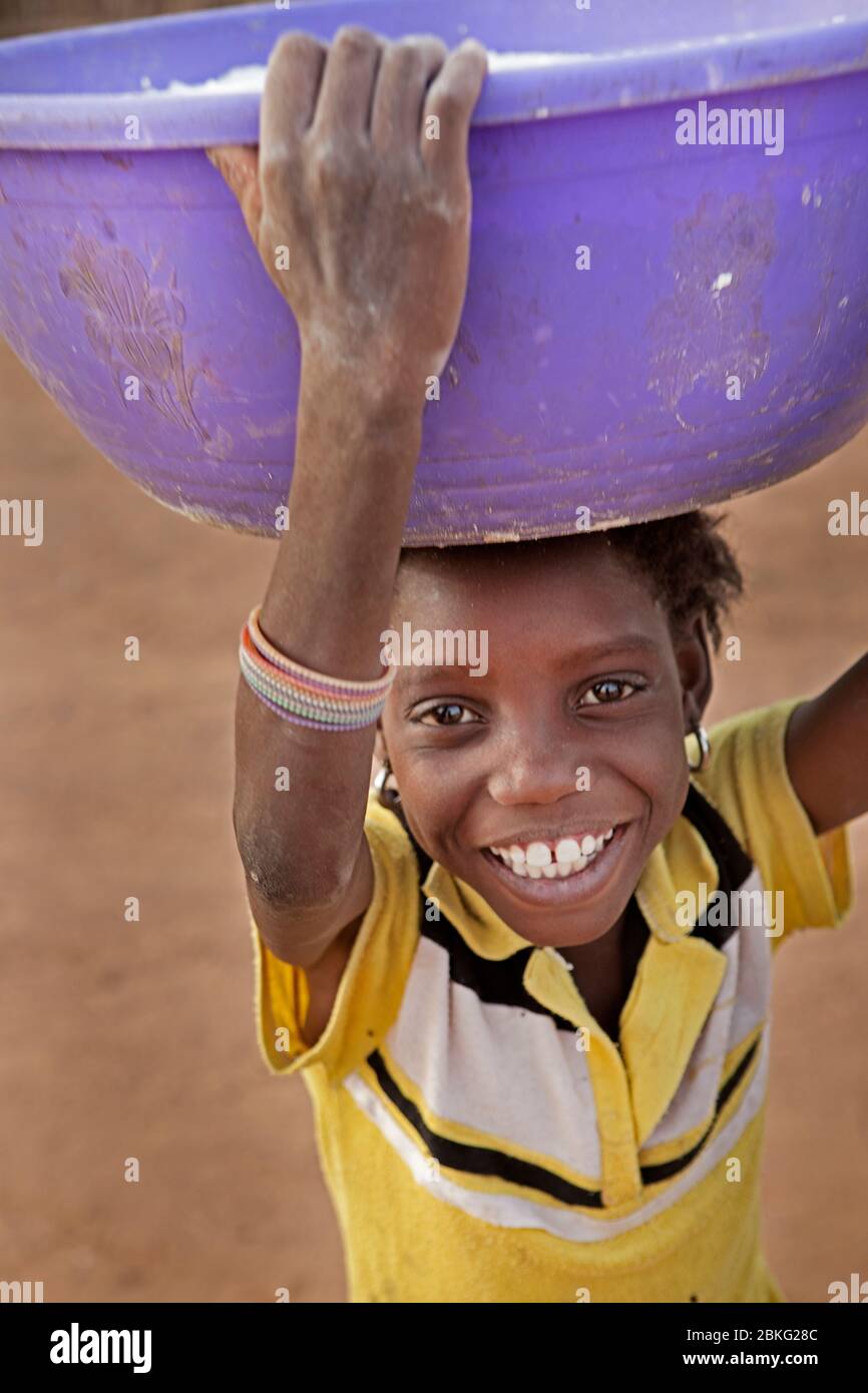 Eau, Burkina Faso, Afrique Banque D'Images