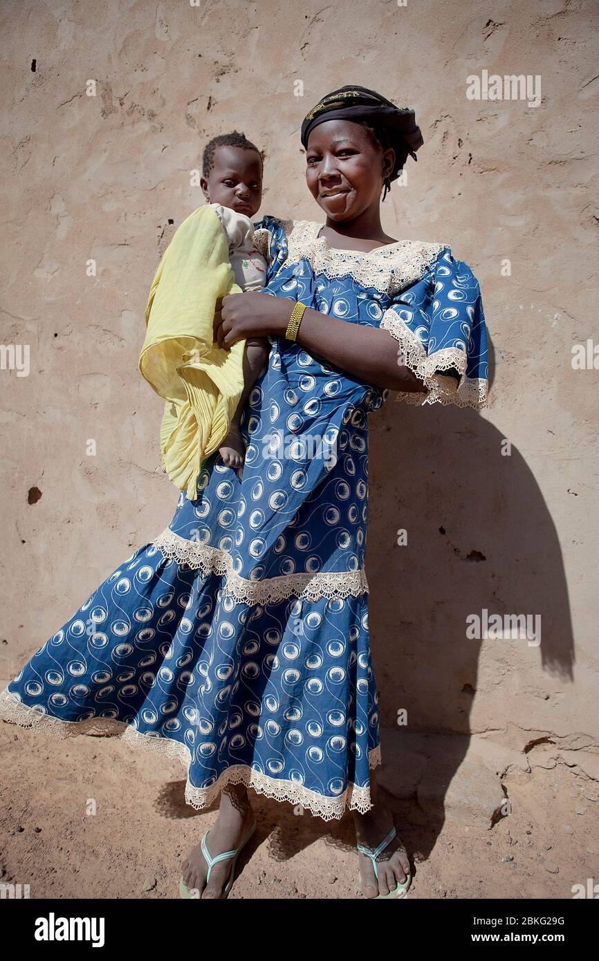 Burkina Faso, Sahel, Afrique de l'Ouest Banque D'Images