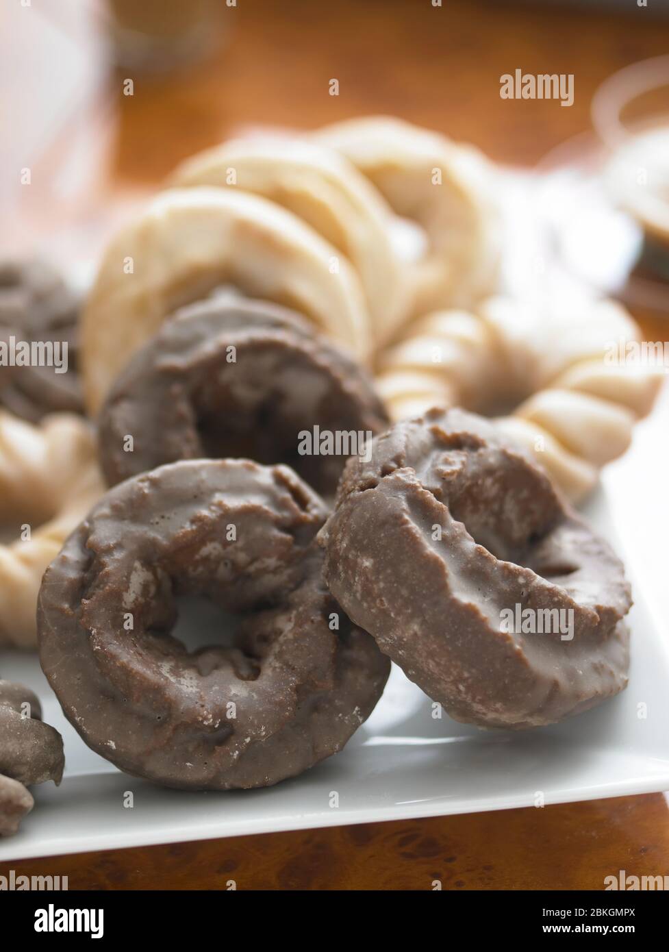 beignets glacés Banque D'Images