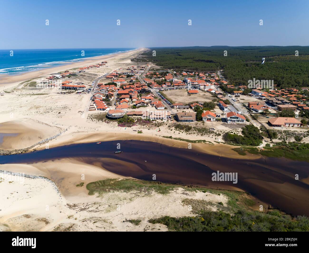 Contis Contis beach Banque de photographies et d’images à haute résolution - Alamy