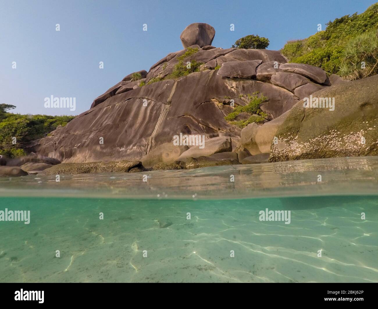 Ko Miang, Iles Similan, Thaïlande Banque D'Images