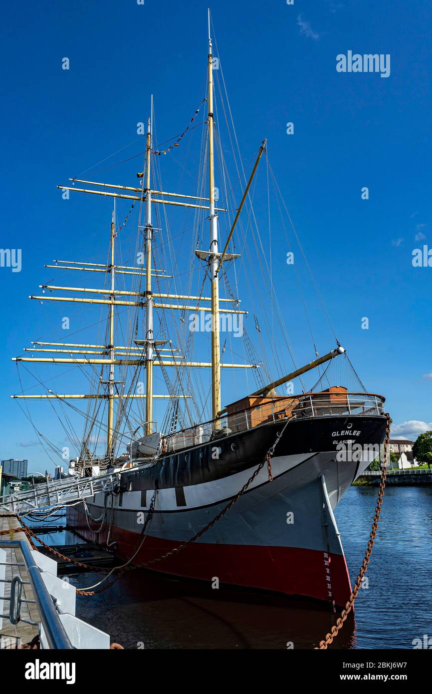 Royaume-Uni, Écosse, Glasgow, Riverside Museum, musée des transports Banque D'Images