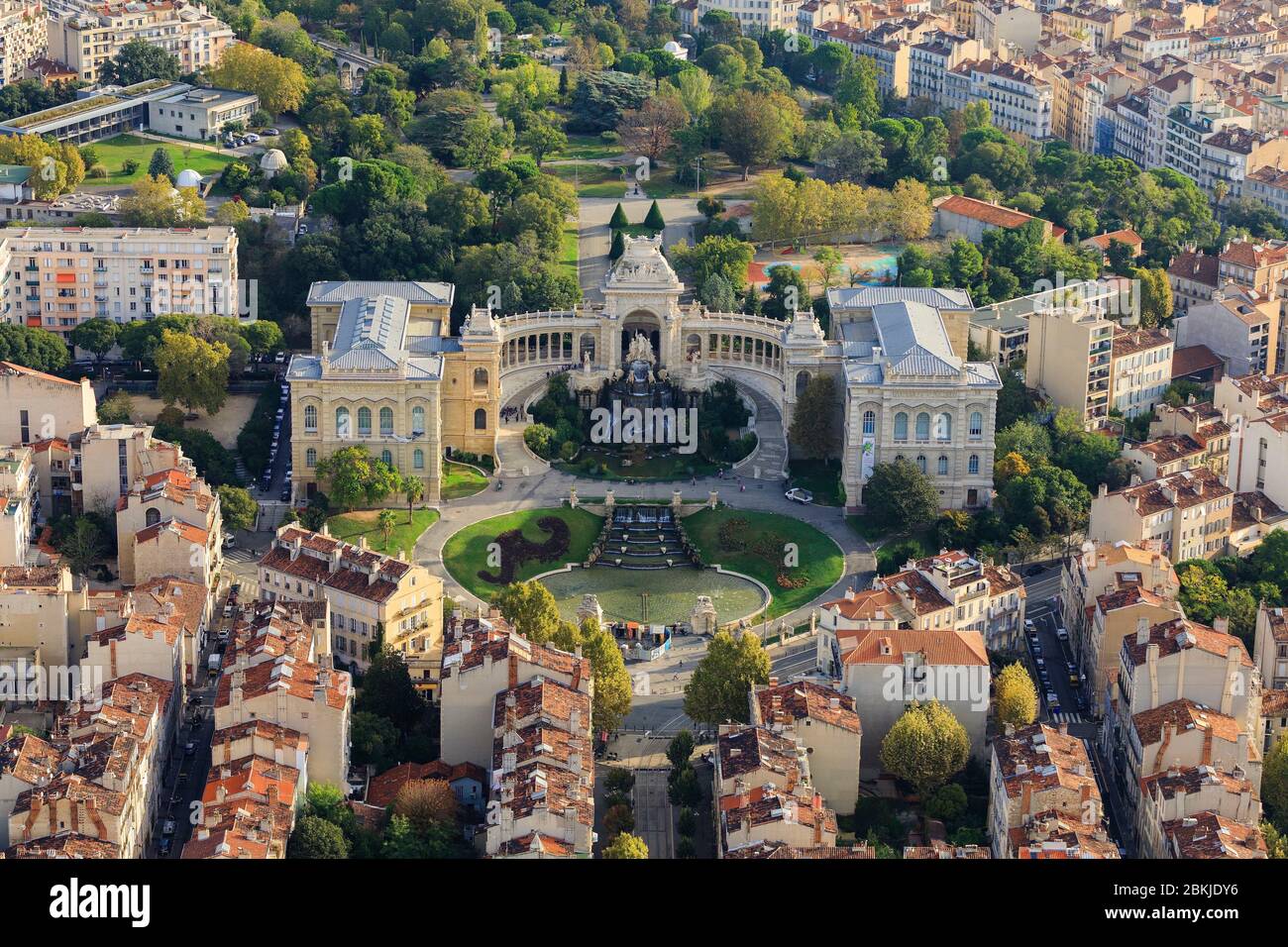 France, Bouches du Rhône, Marseille, 4ème arrondissement, quartier Longchamp, Palais Longchamp