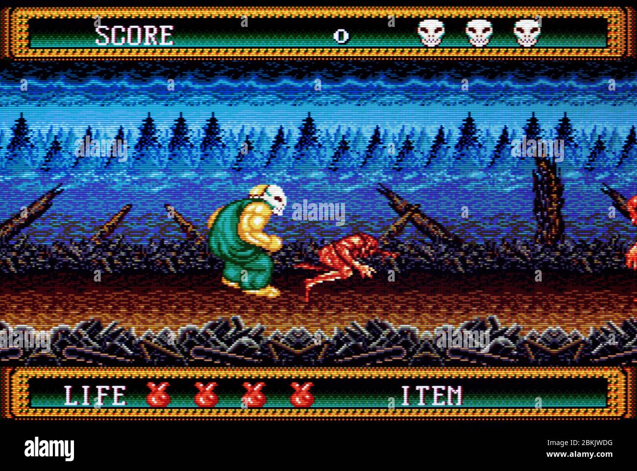 Splatterhouse 2 d'occasion - Jeux vidéo