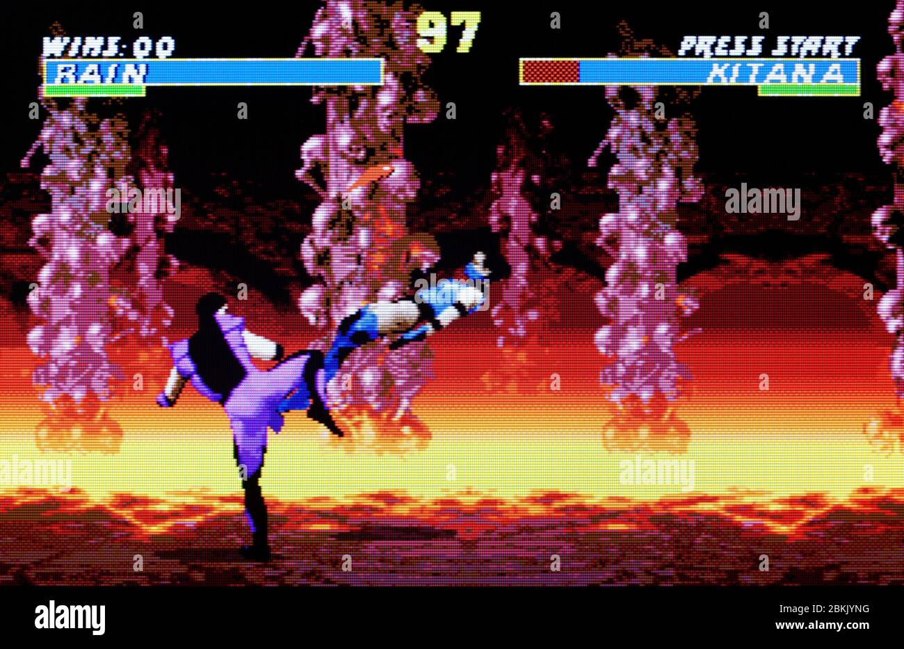 Mortal Kombat 3 Ultimate Jeu Ultimate Mortal Kombat 3 Version Originale Sega Megadrive - Bon état, Parfait Pour Collectionneurs Fatal Fury Megadrive