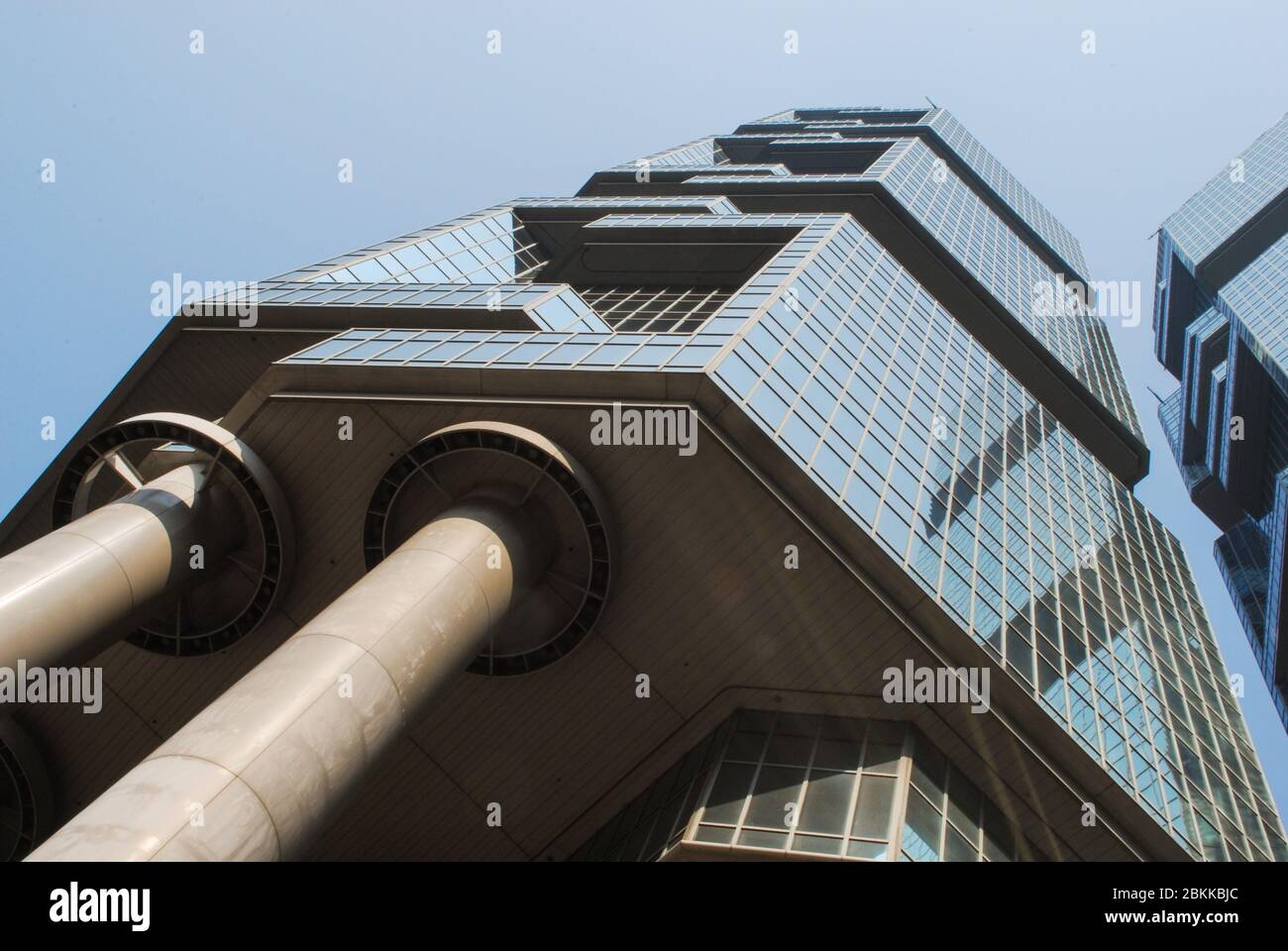 Centre Lippo postmoderne Tour Peregrine Tower Bond Centre 2, Lippo Centre, 89 Queensway, Admiralty, Hong Kong par Paul Rudolph Banque D'Images