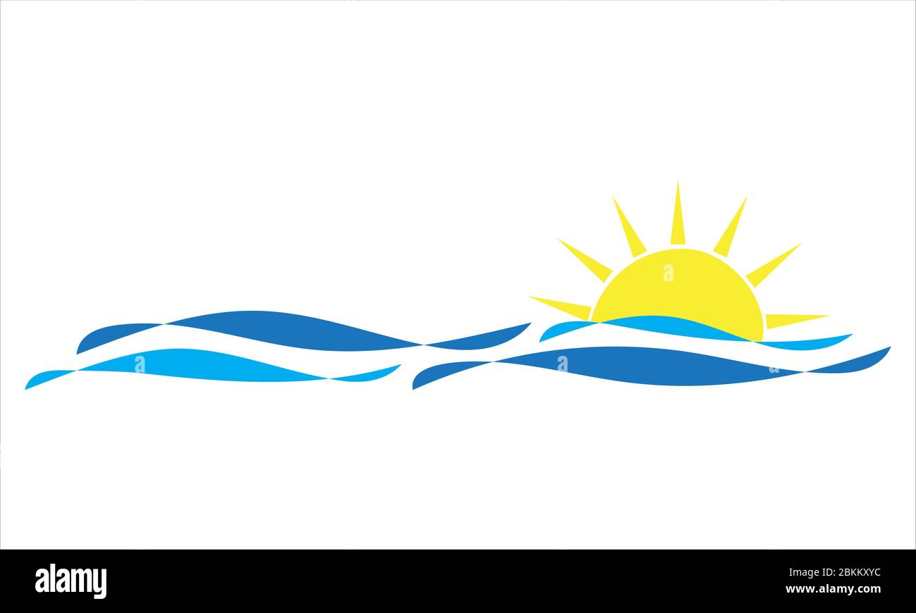 Logo De Dessin Vectoriel Representant Une Vague De Mer Et Une Icone De Soleil Image Vectorielle Stock Alamy Logo De Dessin Vectoriel Representant Une Vague De Mer Et Une Icone De Soleil Image Vectorielle Stock Alamy