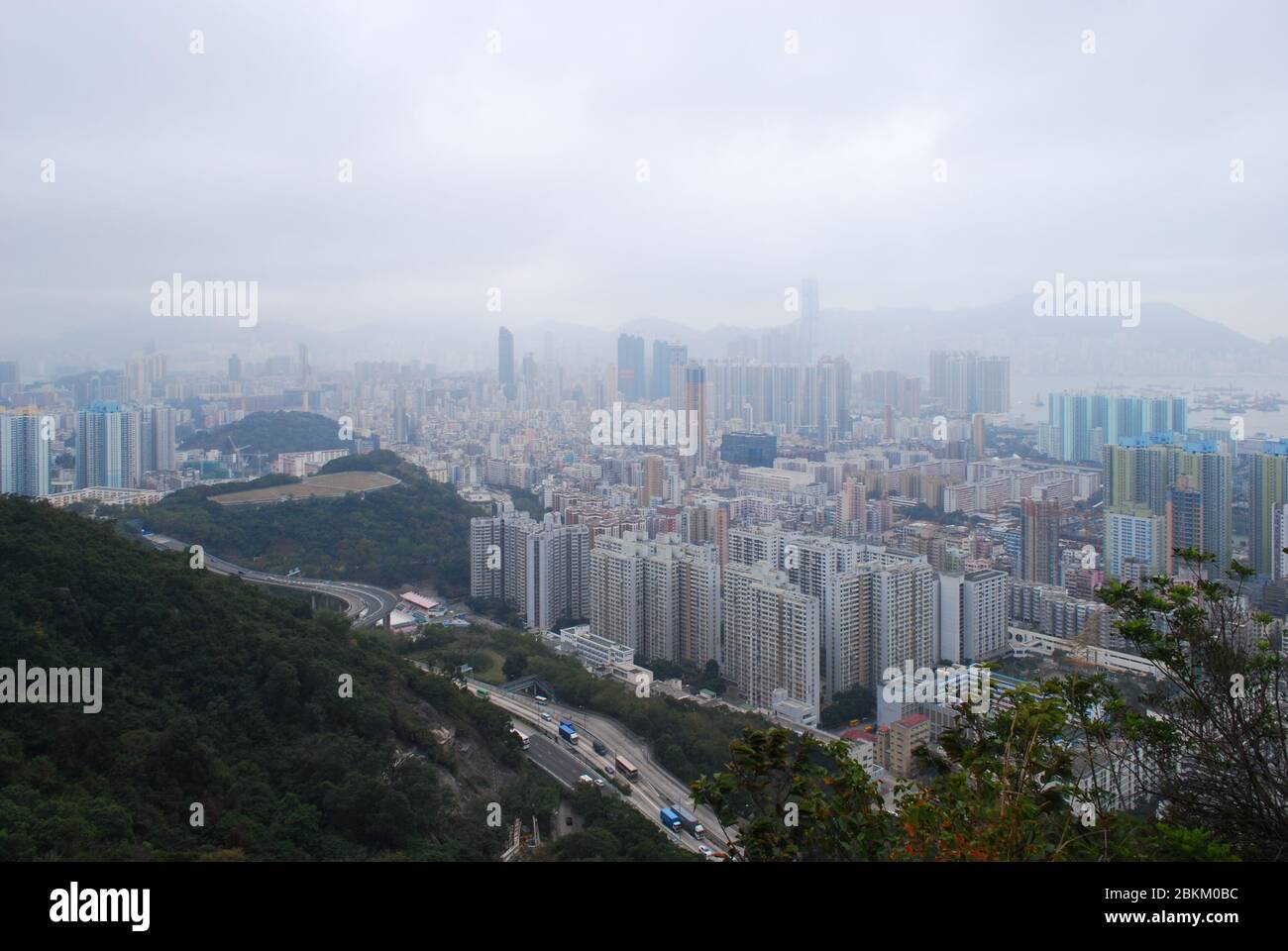 Urban Ententally Highrise Appartement Blocks Mansion Blocks Appartements en béton haute densité nouveaux territoires Hong Kong Banque D'Images
