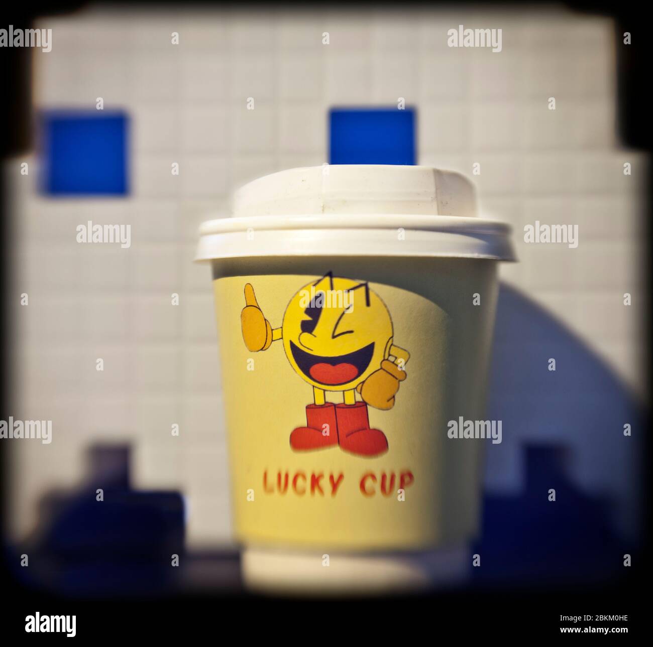 Ce sera le 40 e anniversaire de l'homme du PAC, le 22 mai 2020. Le jeu de labyrinthe Namco qui a aidé à construire la scène d'arcade Banque D'Images