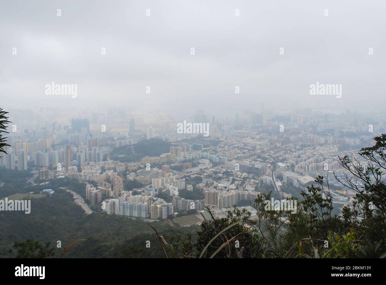 Urban Ententally Highrise Appartement Blocks Mansion Blocks Appartements en béton haute densité nouveaux territoires Hong Kong Banque D'Images