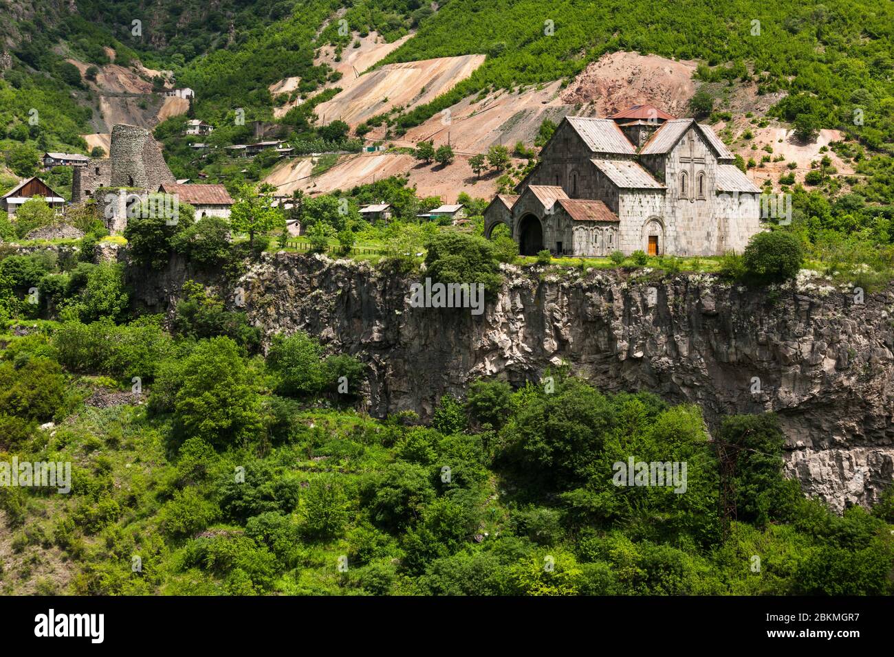 Monastère d'Akhtala, église arménienne, complexe de monastère médiéval, Akhtala, province de Lori, Arménie, Caucase, Asie Banque D'Images