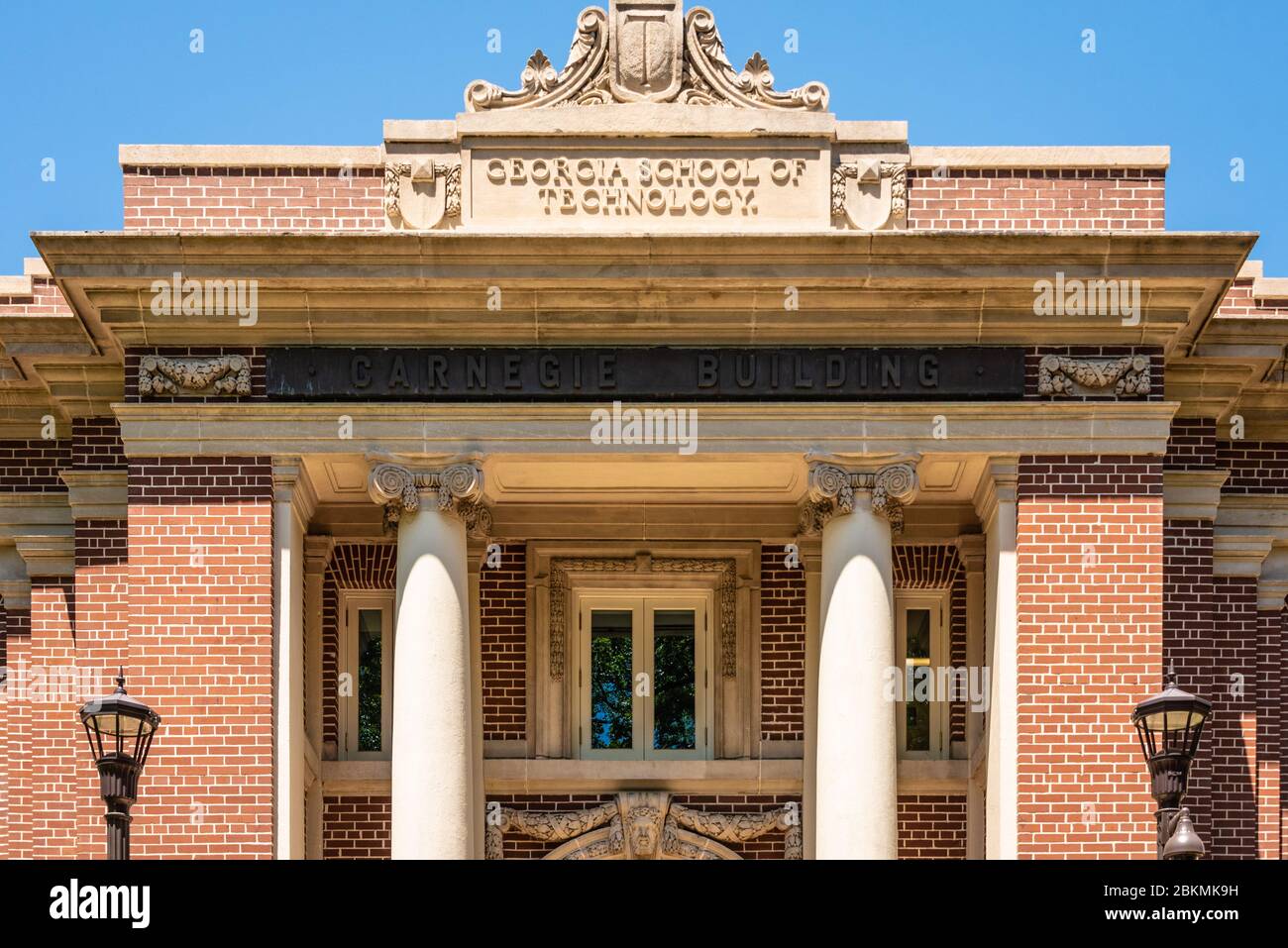 Bâtiment Carnegie à Georgia Tech à Atlanta, Géorgie. (ÉTATS-UNIS) Banque D'Images