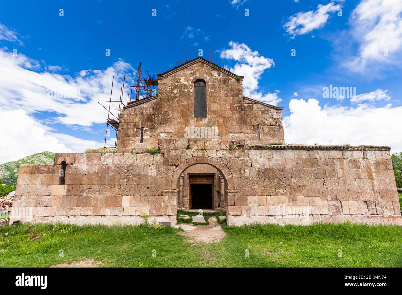 Eglise d'Odzun, Basilique d'Odzun, Eglise arménienne, Odzun, province de Lori, Arménie, Caucase, Asie Banque D'Images