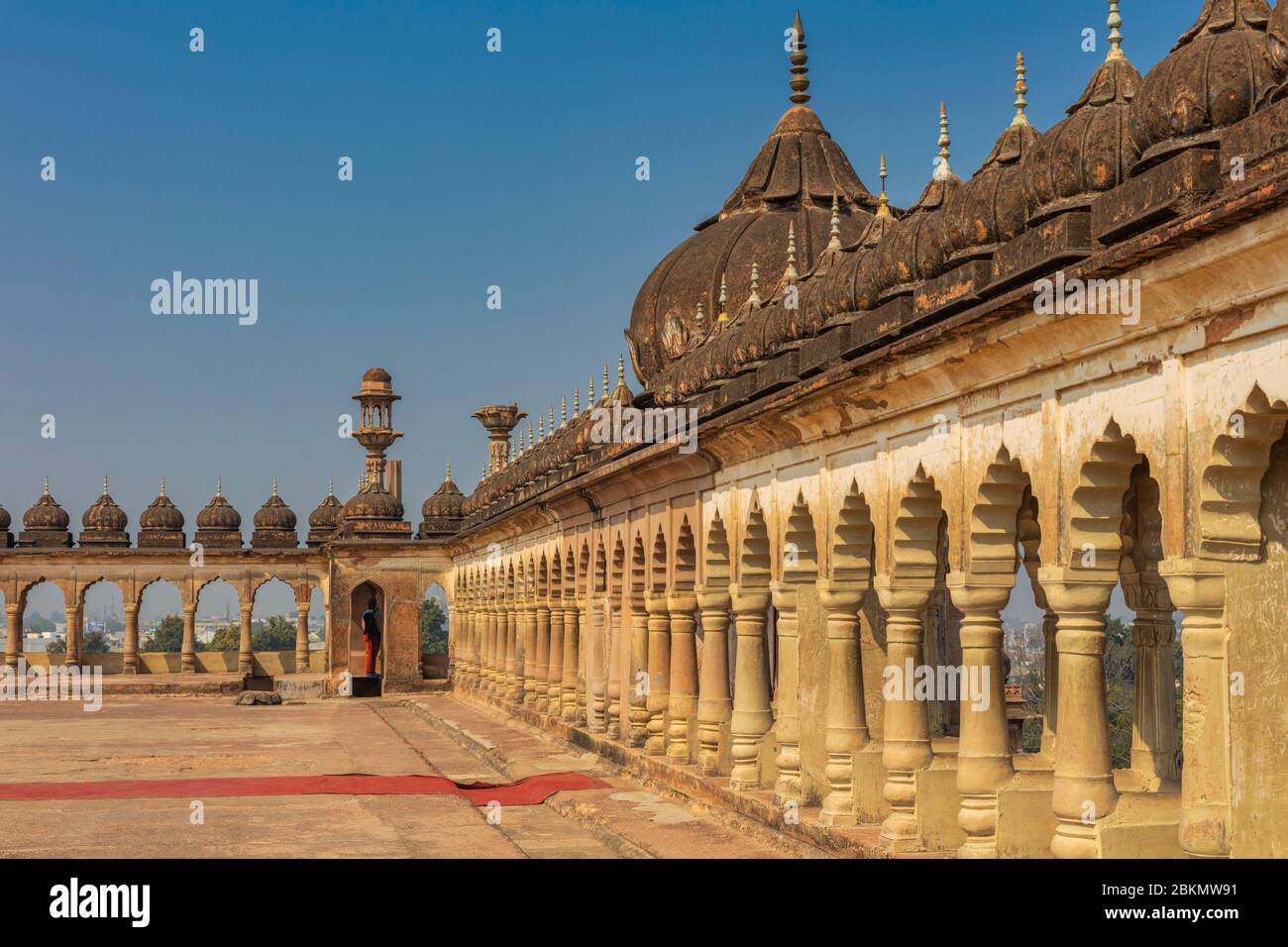 Bara Irambara, Mosquée Asfi, 1791, Lucknow, Uttar Pradesh, Inde Banque D'Images