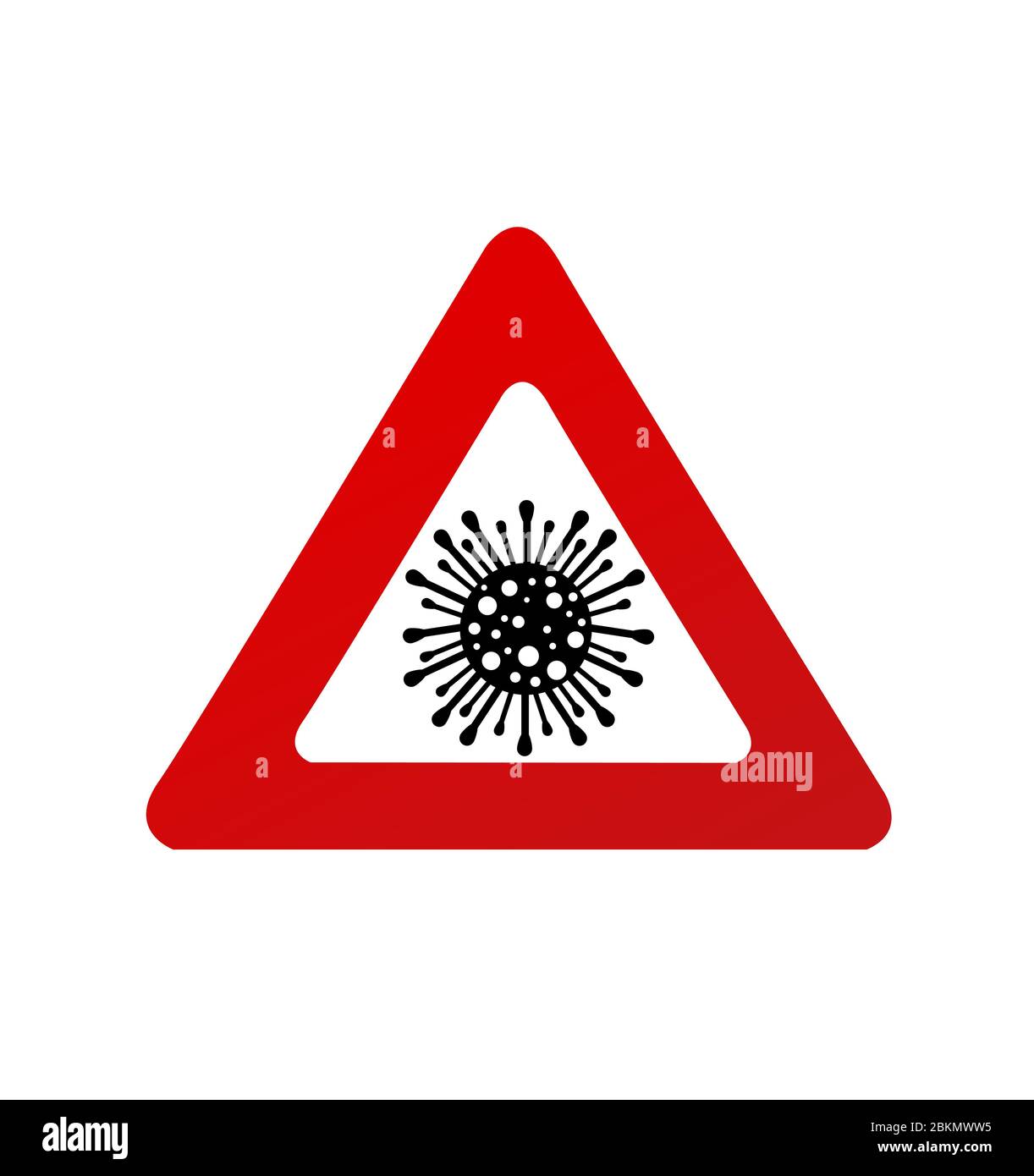 Verrouillage pandémie arrêter l'éclosion de novel Coronavirus covid-19 Illustration de Vecteur