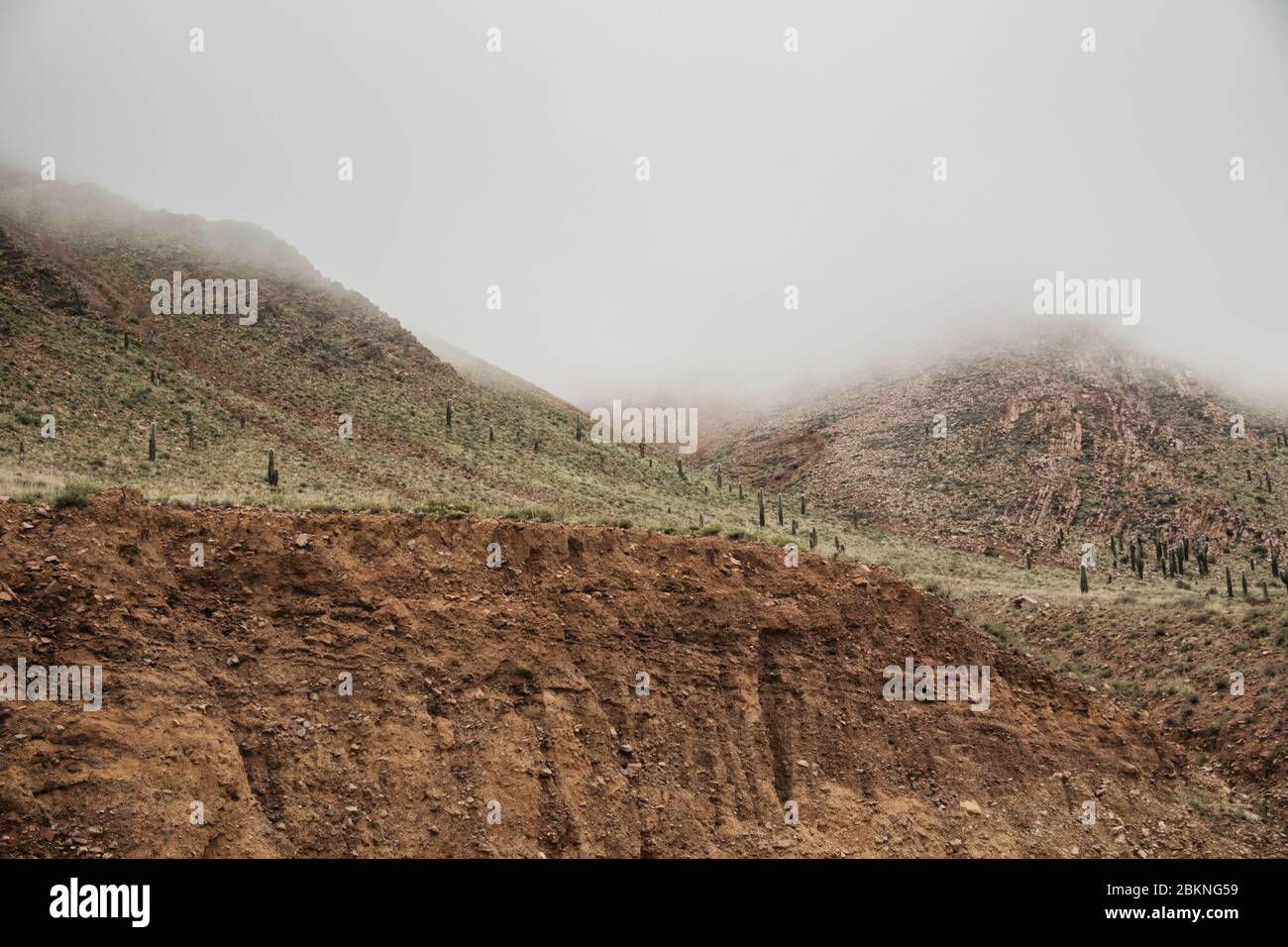 Purmamarca, Quebrada de Humahuaca, province de Salta Jujuy, nord-ouest de l'Argentine Banque D'Images