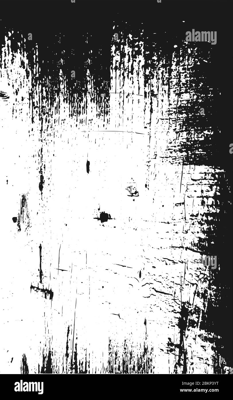 Arrière-plan rayé en bois de couleur noire et blanche. Superposer la texture de grunge des anciennes planches de bois. Toile de fond rouge rugueuse avec espace vide. Détresse ef Illustration de Vecteur