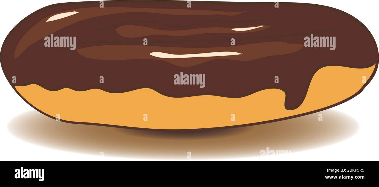 icône délicieux eclair. illustration vectorielle Illustration de Vecteur