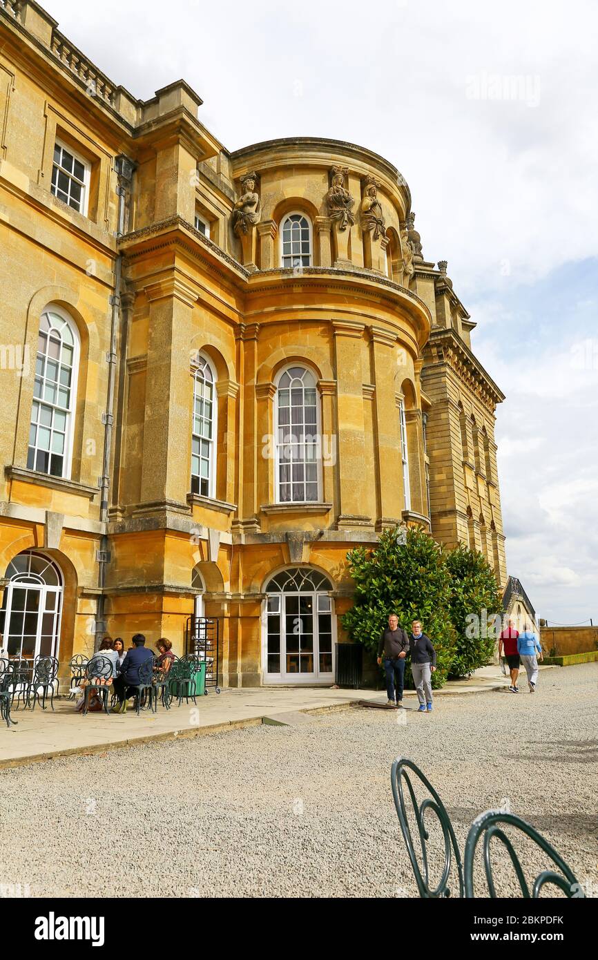 Le Palais de Blenheim, Woodstock, Oxfordshire, England, UK Banque D'Images