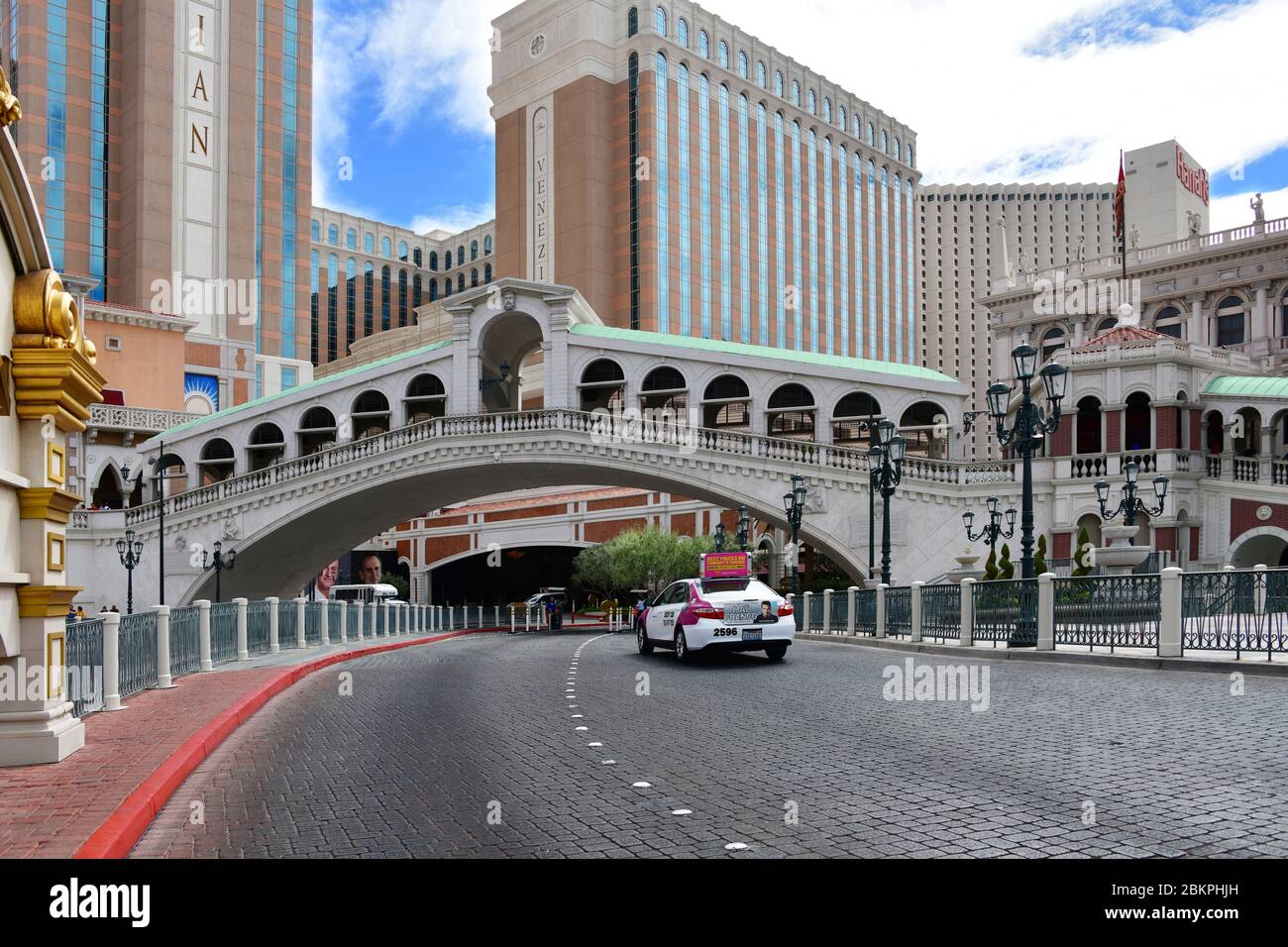 Las Vegas NV, USA10-02-18 le Venetian Resort fait partie d'un complexe de casinos à thème italien et se trouve sur le Strip de Las Vegas. Banque D'Images