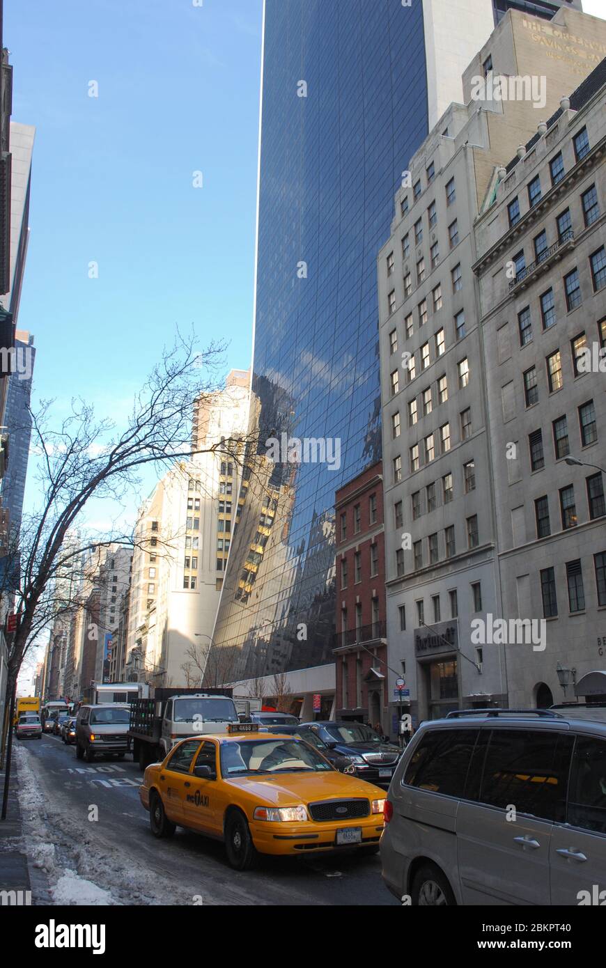 Solow Building Manhattan haute densité New York Skyline Metropolis de Gordon Bunshaft SOM Banque D'Images