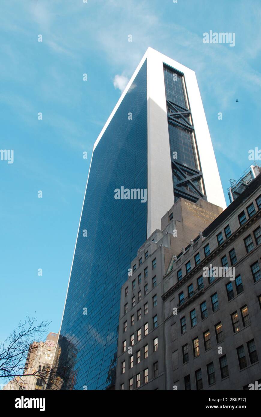Solow Building Manhattan haute densité New York Skyline Metropolis de Gordon Bunshaft SOM Banque D'Images