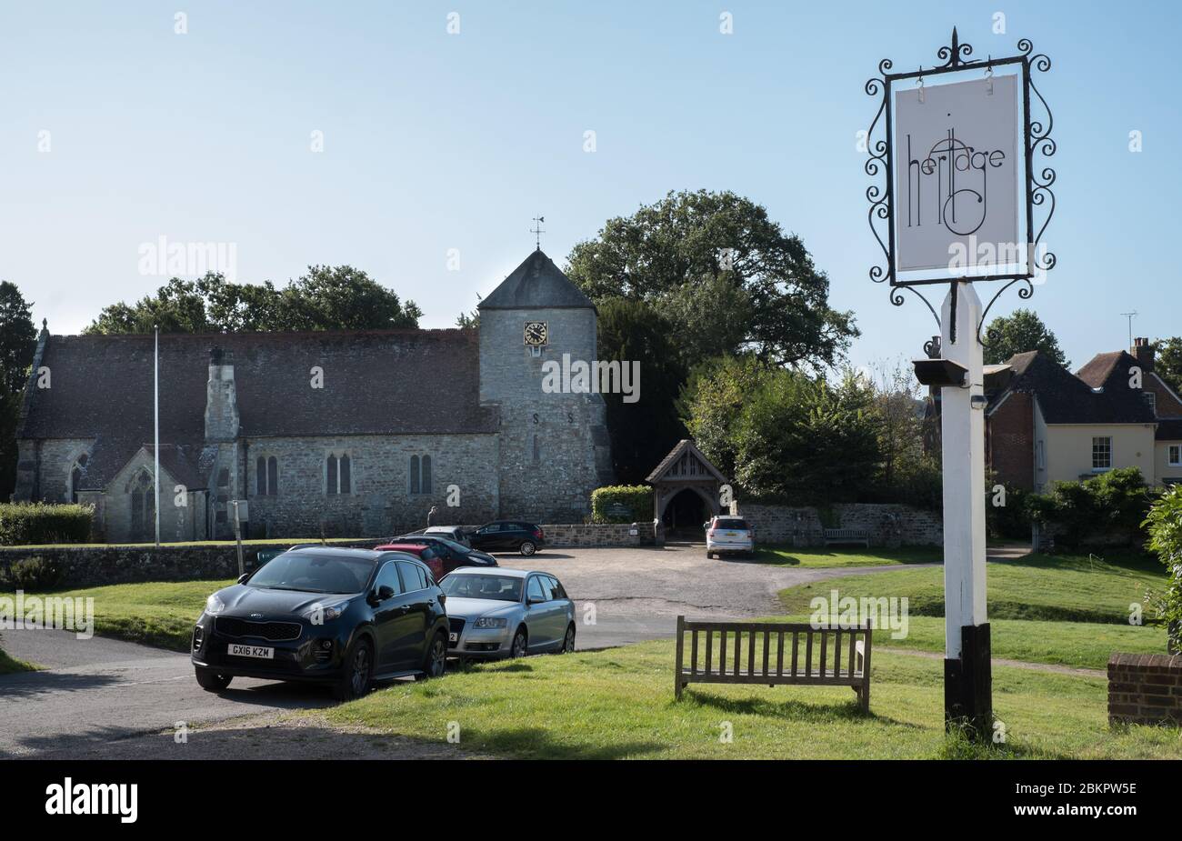 Matt Gillan's Heritage restaurant à Slaugham, Sussex, Royaume-Uni Banque D'Images